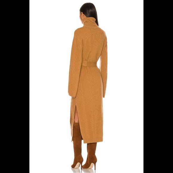 Nanushka Canaan Dress in Camel - Picture 3 of 8